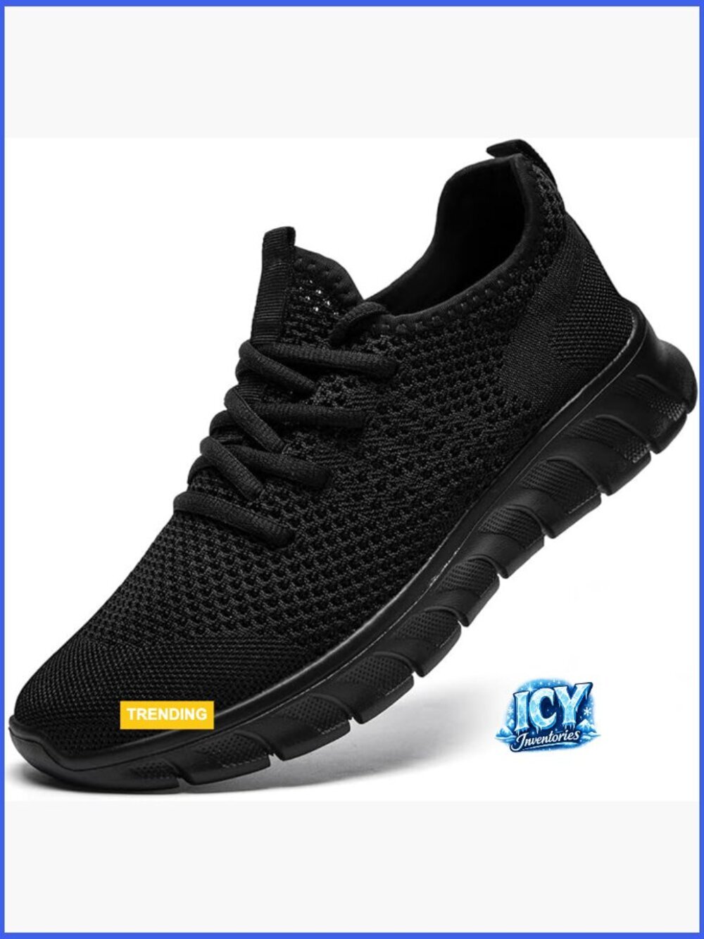 Men's Slip On Athletic Shoes Lightweight Mesh Running Sneakers